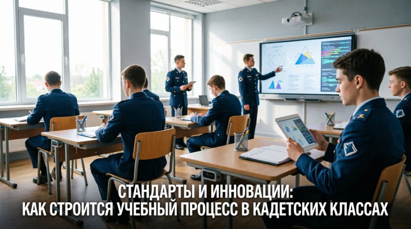 учебный процесс в кадетских классах